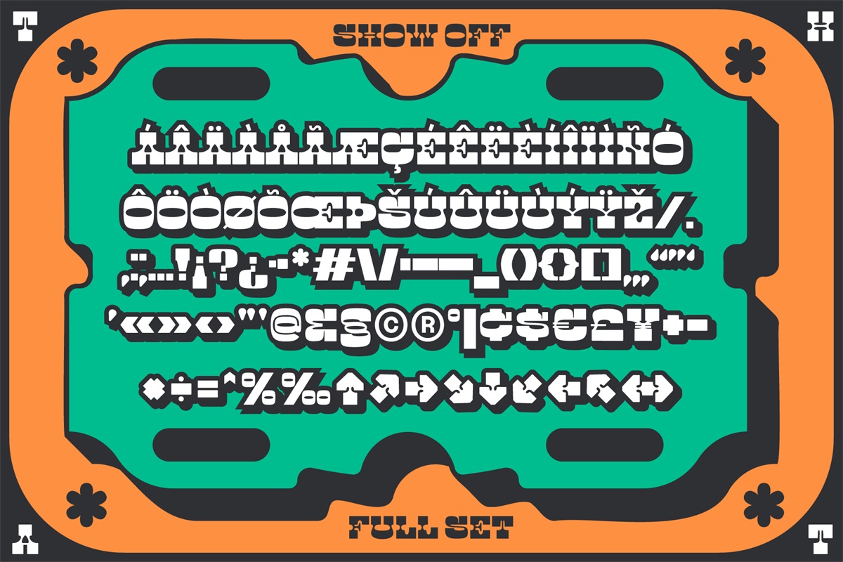 俏皮活泼！OKIE DOKO 字体设计展示