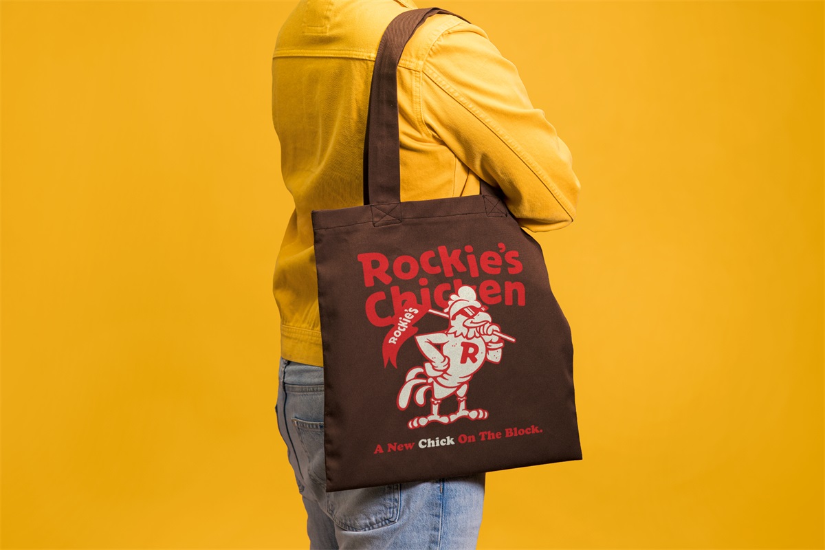 亲近感！Rockie’s Chicken 快餐品牌VI设计