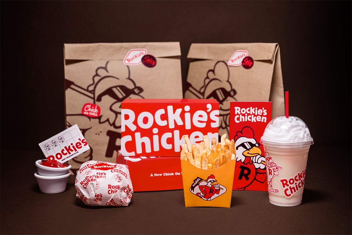 亲近感！Rockie’s Chicken 快餐品牌VI设计