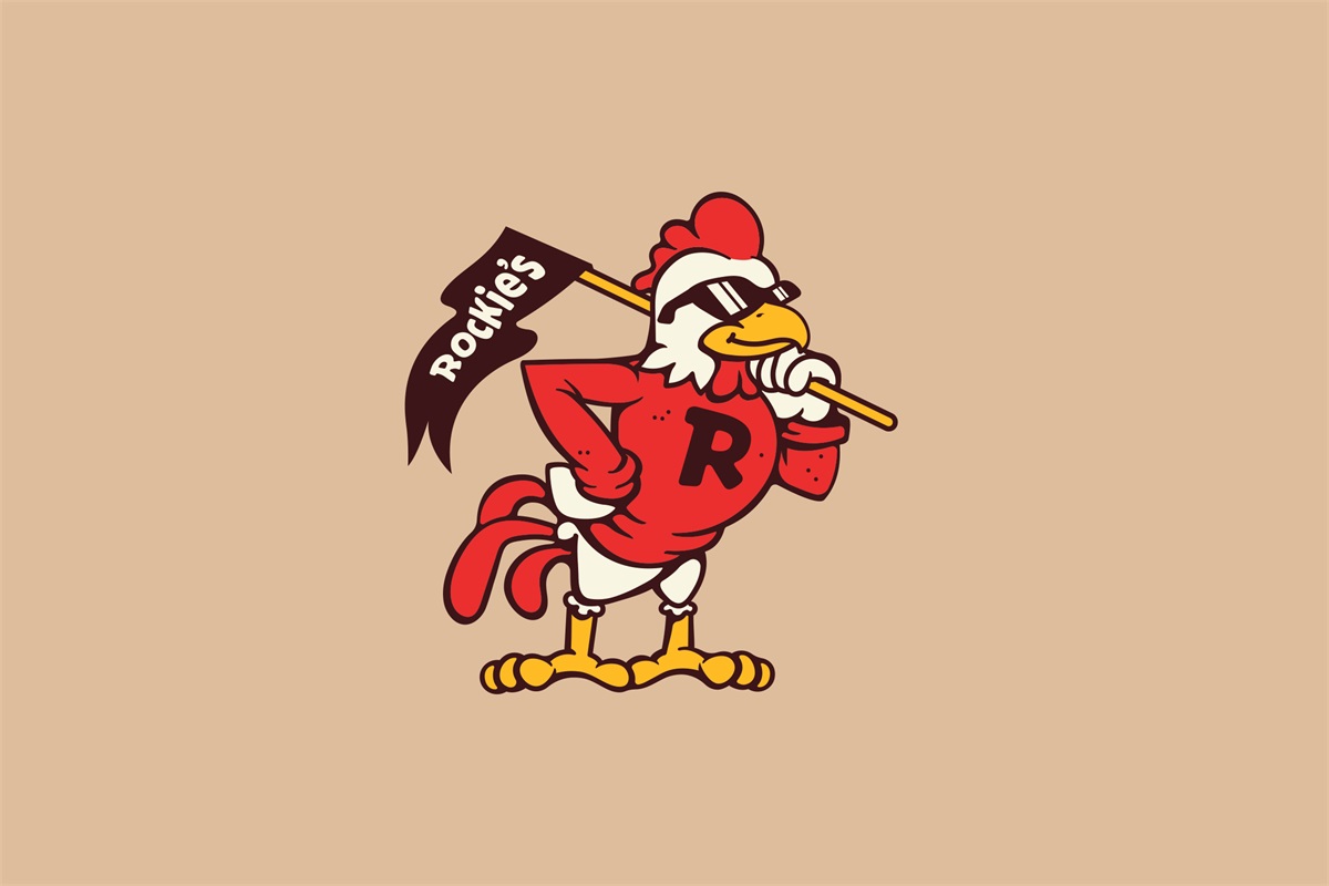 亲近感！Rockie’s Chicken 快餐品牌VI设计