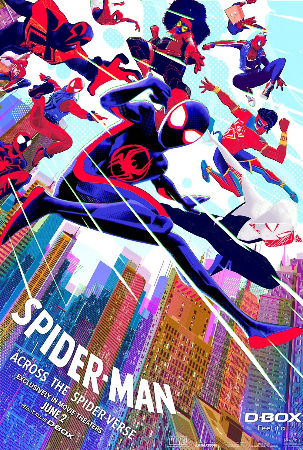 蜘蛛侠纵横宇宙！12张电影海报设计