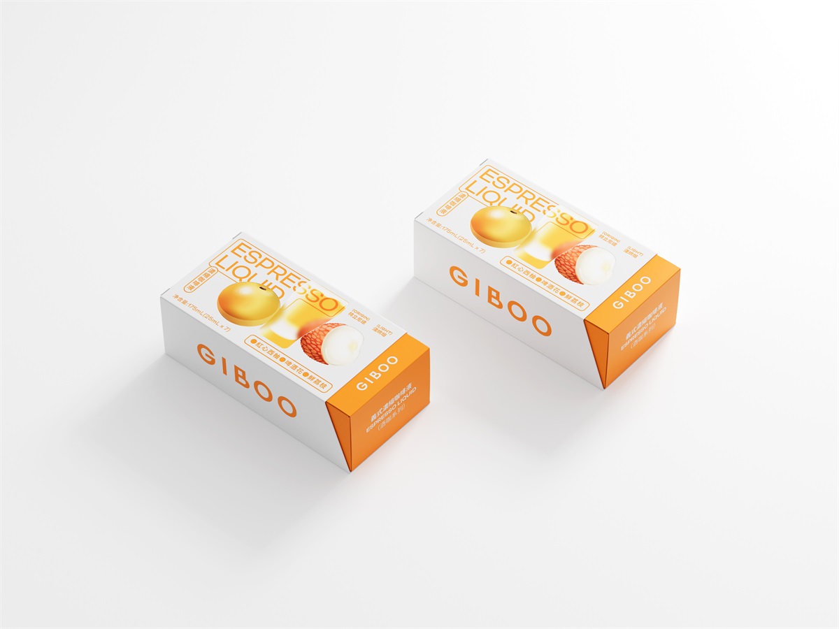 明亮清新！浓缩咖啡液品牌包装设计