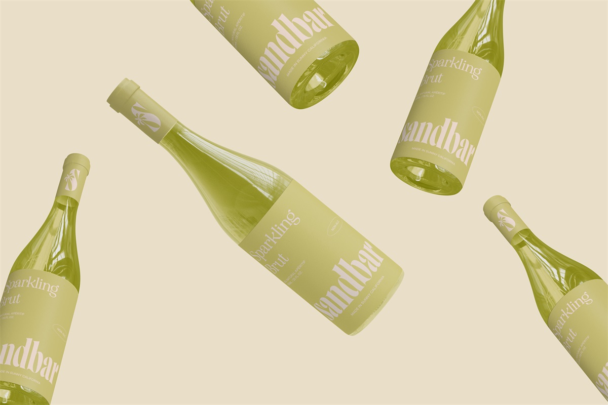 简约高级！Sandbar 酒水品牌包装设计