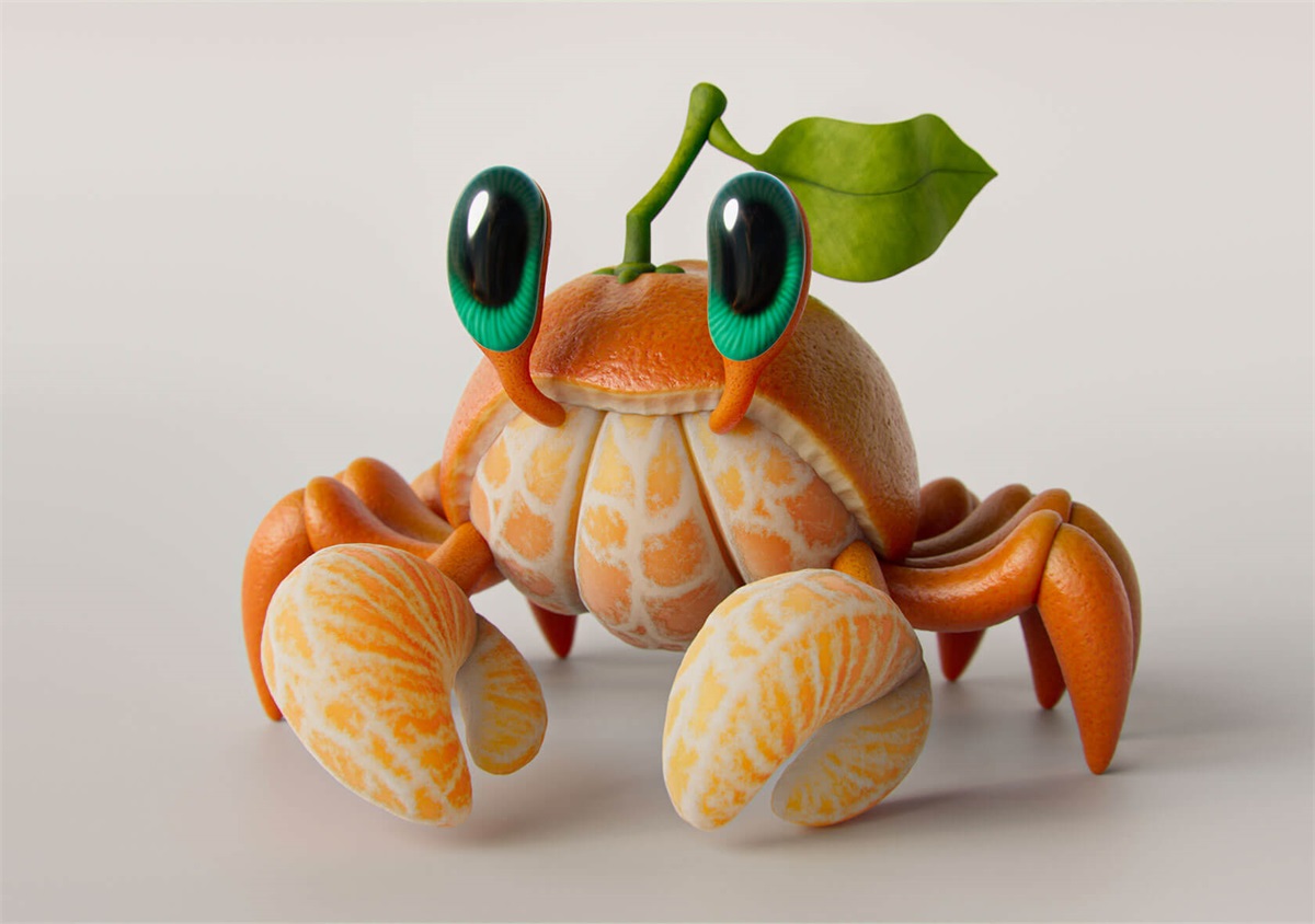 栩栩如生！3D 角色插图作品