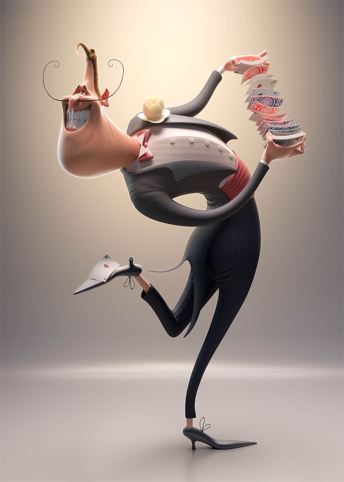 栩栩如生！3D 角色插图作品