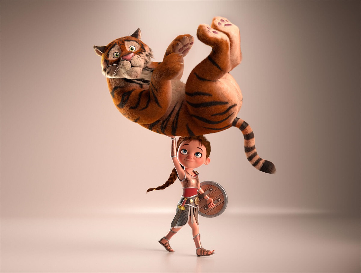 栩栩如生！3D 角色插图作品