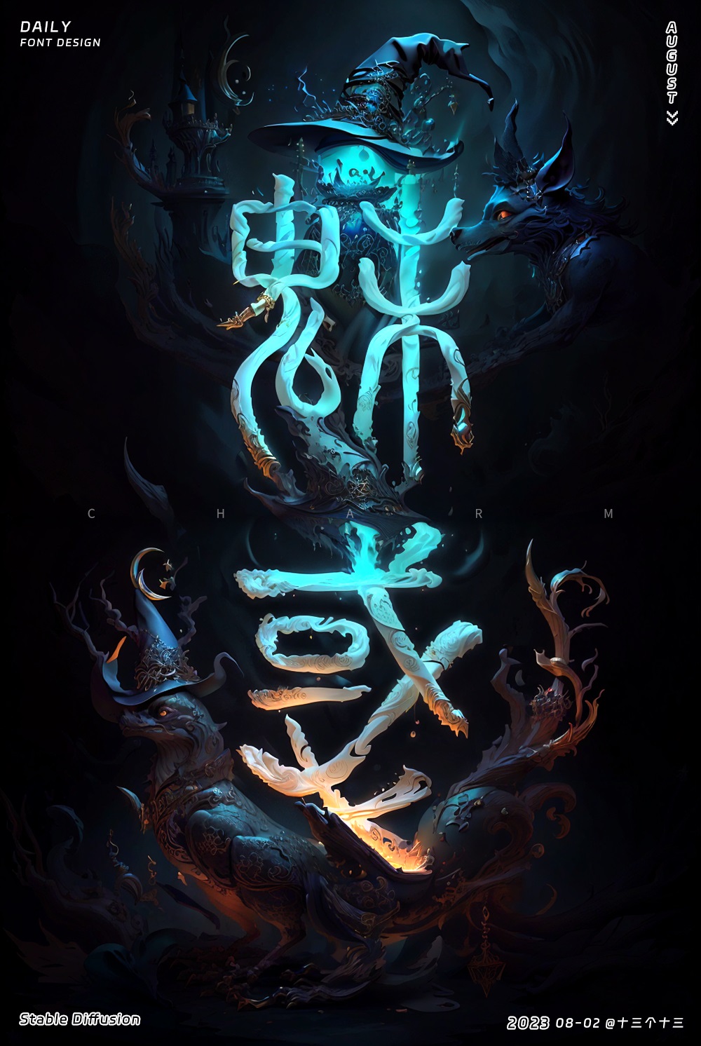 魅惑！27张中文字体设计