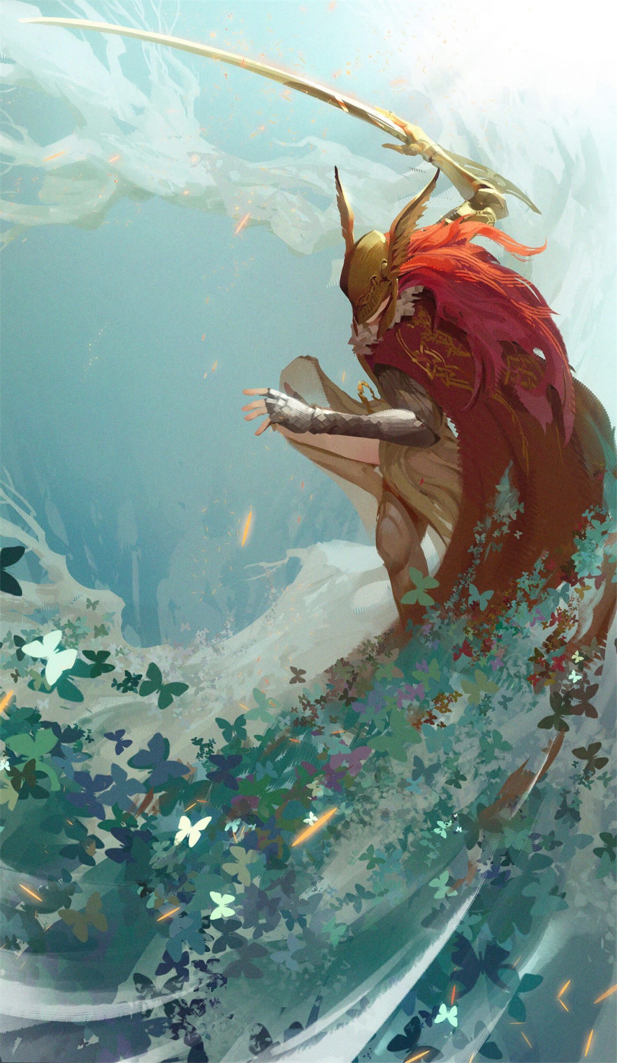 黑暗空灵！11张《Elden Ring》游戏拓展插画作品