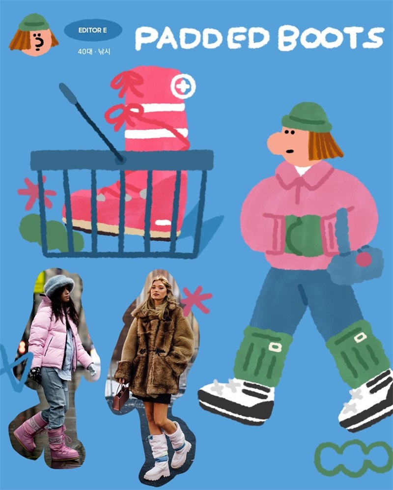 萌趣可爱！13张人物穿搭插画作品