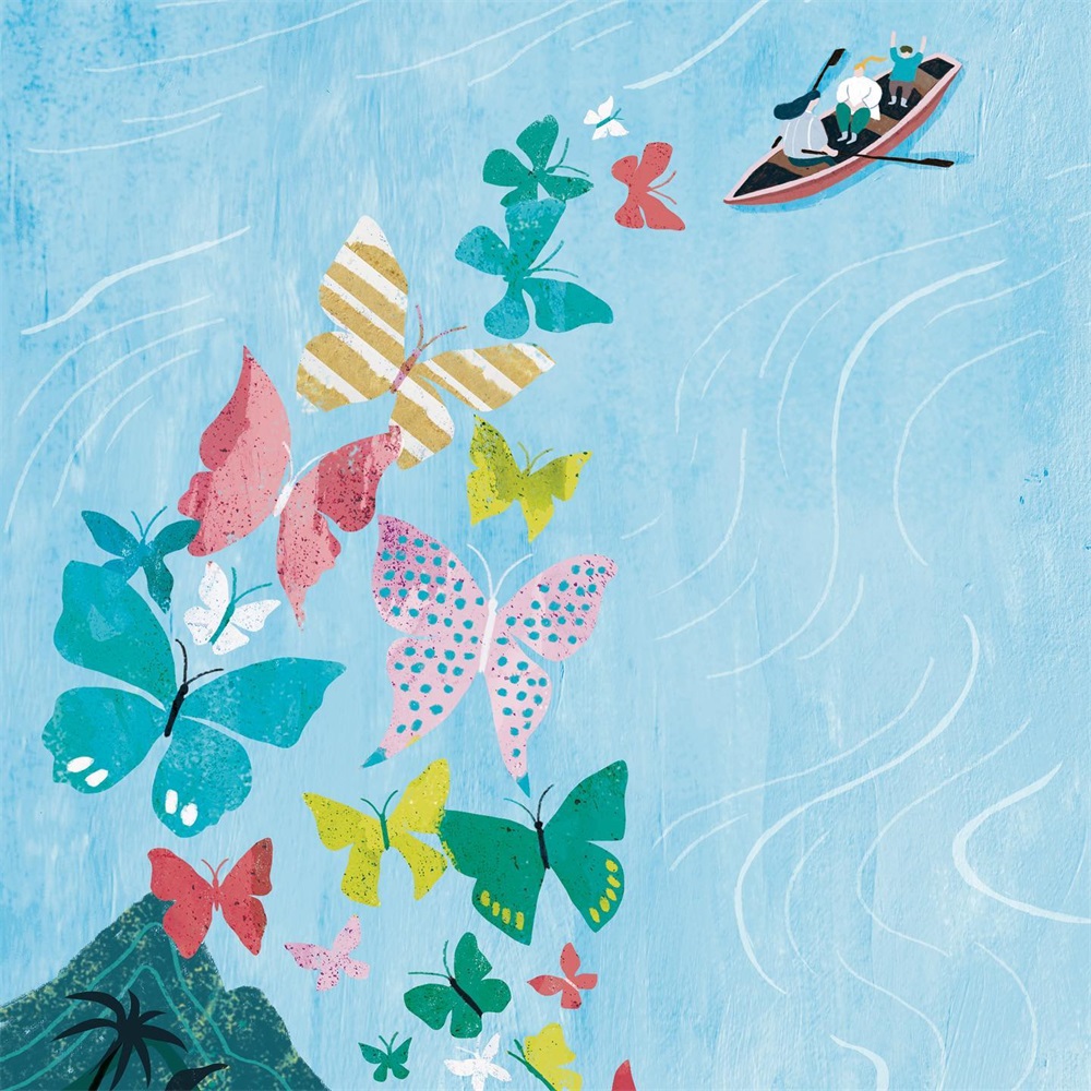 清新淡雅！14张温馨儿童插画作品