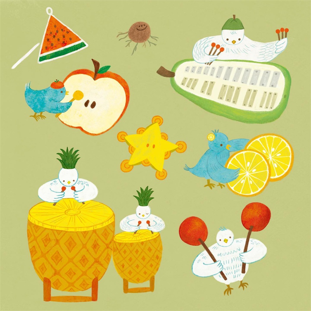 清新淡雅！14张温馨儿童插画作品