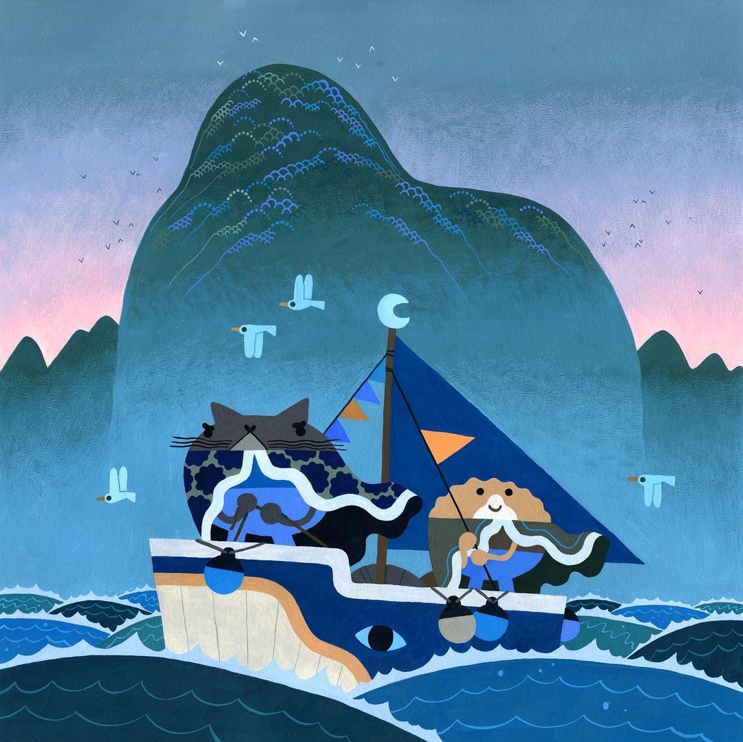 历险记！12张儿童绘本插画作品
