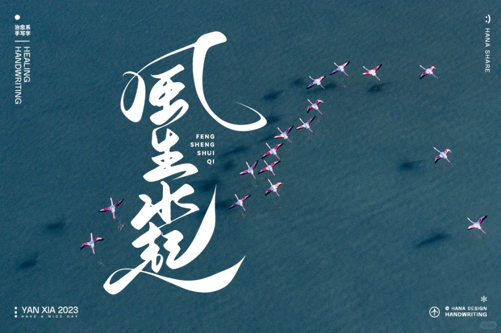 自由独特！12张手写艺术字字体设计